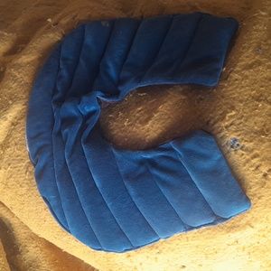 Weighted neck pillow